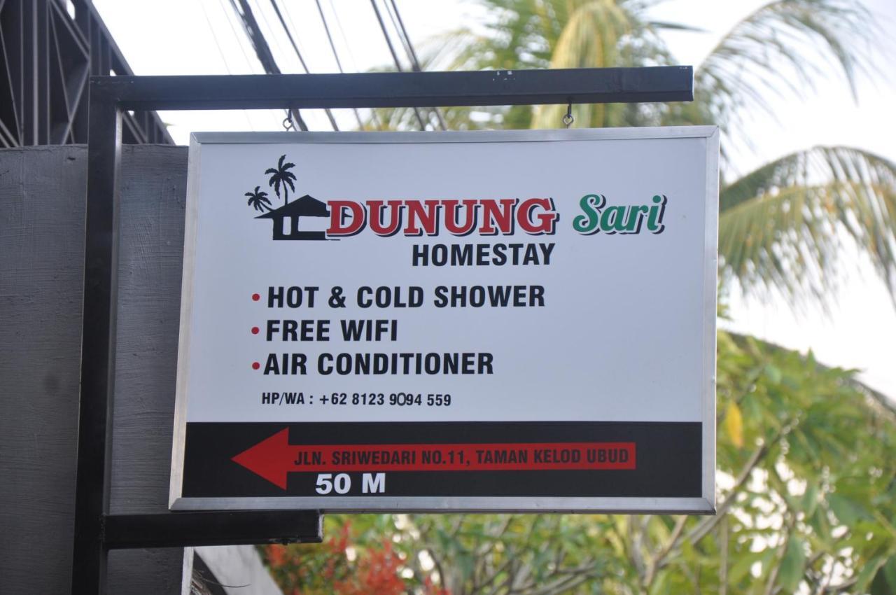 Dunung Sari Homestay Ουμπούντ Εξωτερικό φωτογραφία